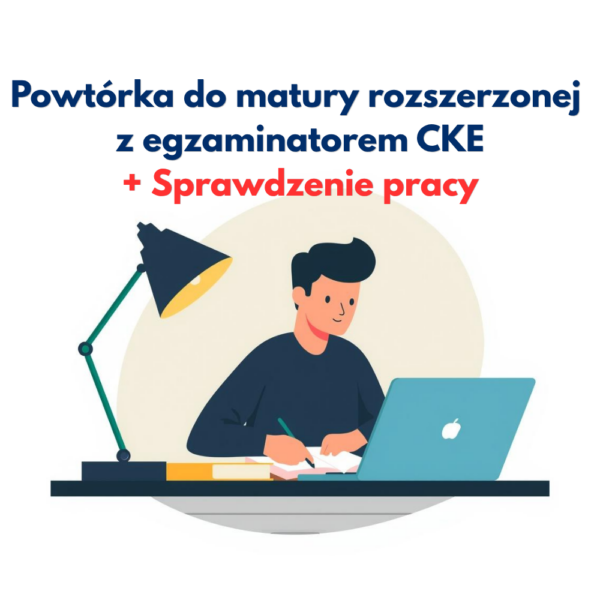 Dwudniowa powtórka do matury z egzaminatorem + Sprawdzenie pracy - 5-7 maja 2026